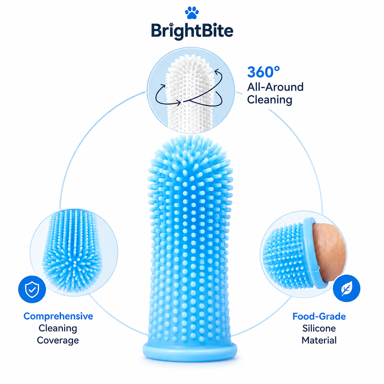 360 Finger Brush